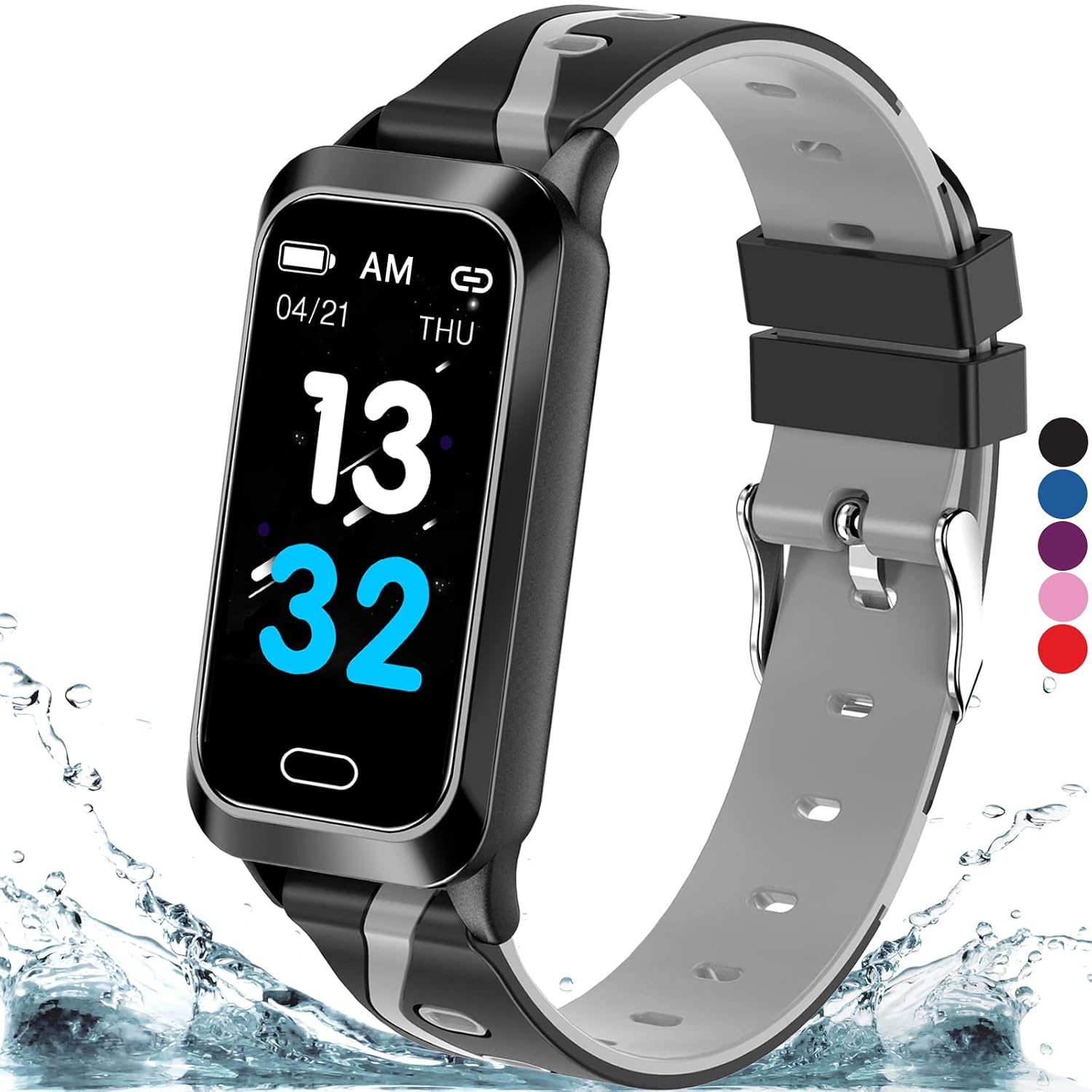 Inspiratek Fitness Tracker for Kids (Black) Amazon.in Sports