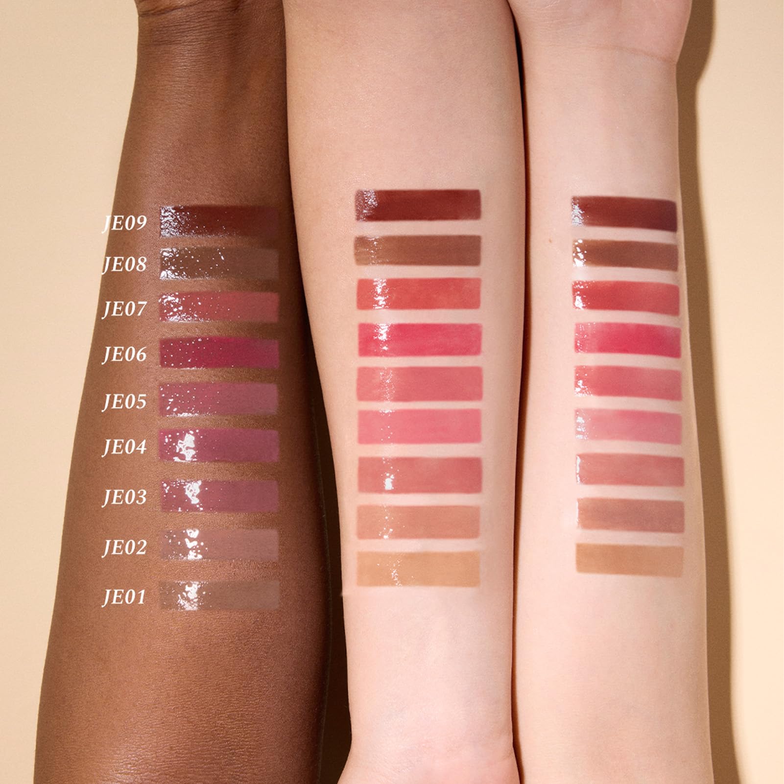 Flower Knows The Sweetie Bear Coating Lip Jelly,Soft Moisturizing Tinted Lip Gloss with Botanicals,Lightweight Non-Sticky Pink Lips Plumper,Cruelty-Free,0.18 oz(): JE06 Strawpop