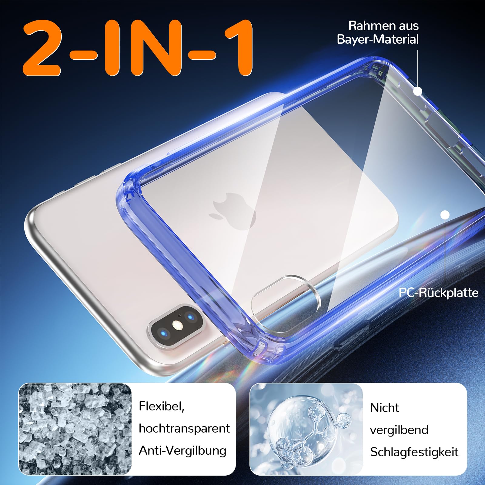 Clear Case for iPhone 15, Ultra Thin, Shockproof TPU Cover, Anti-Yellowing, Crystal Clear, Phone Case for Apple iPhone 15 - Clear — view 437