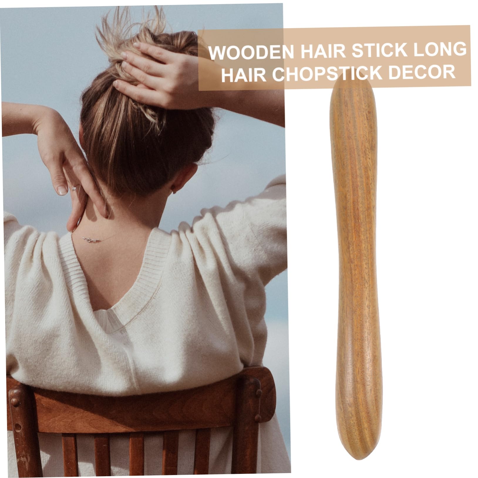 Healeved 5stücke Frauen Haarschmuck Aus Holz Elegante Haarnadeln Für Hochzeiten Langer Haarknoten-stick Aus Grünem Sandelholz Für Frisuren Und -haarstylings