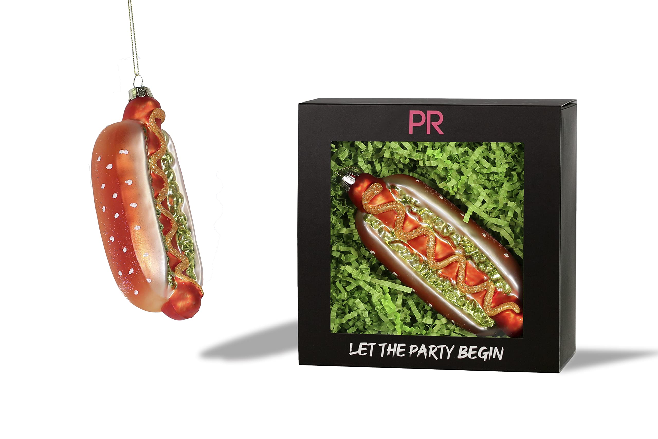 Amazon.co.jp: パーティーロック - ホットドッグオーナメント - フード