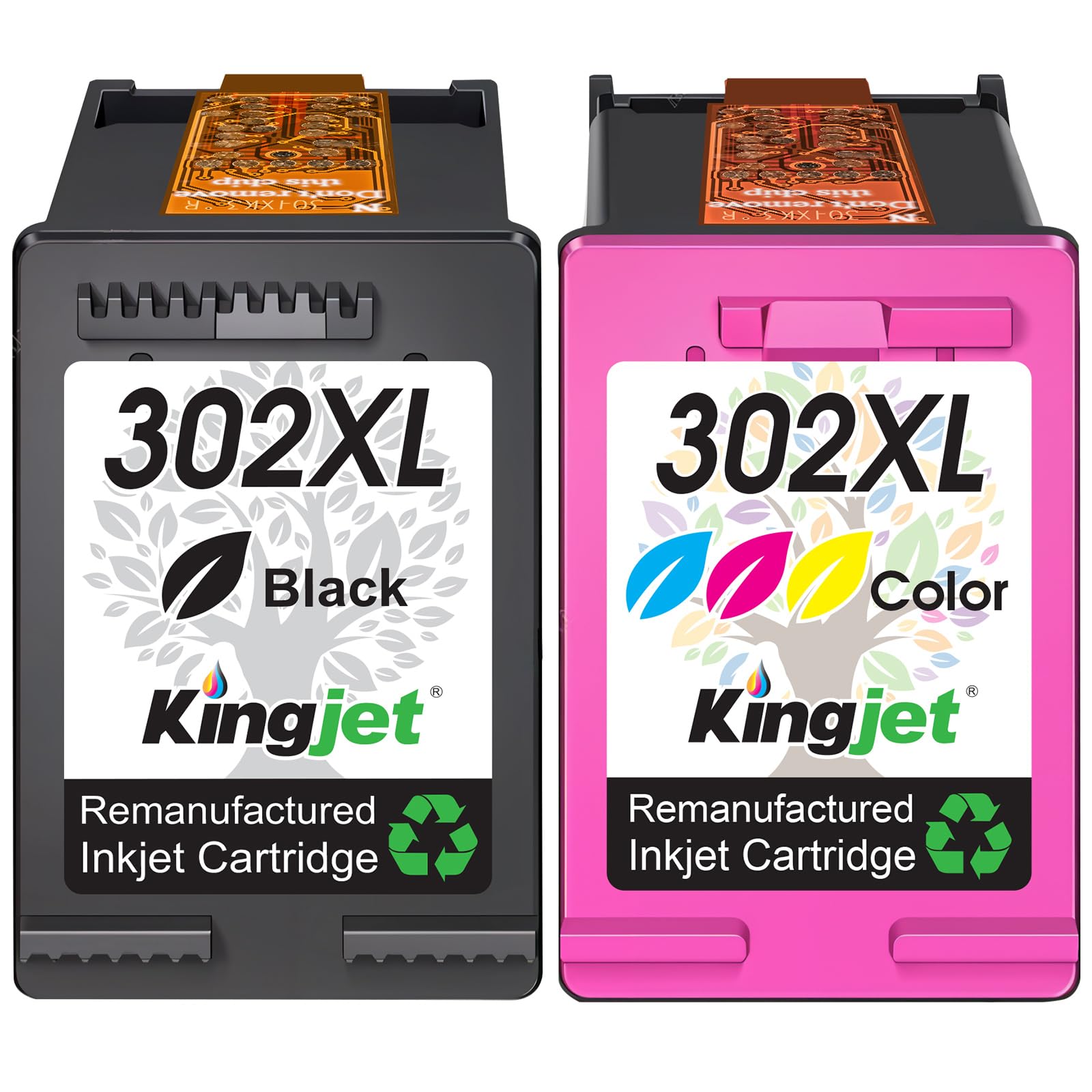 302 Druckerpatronen, Ersatz für HP 302 Druckerpatronen Schwarz Farbe
