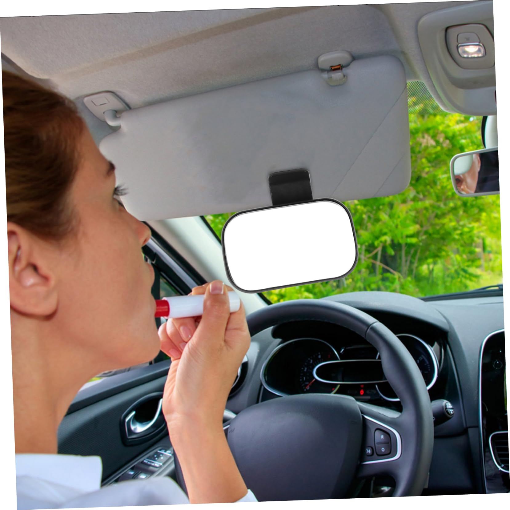 PartyKindom Car Rearview Mirror Light Automotive Interior Rearview Mirror for Baby