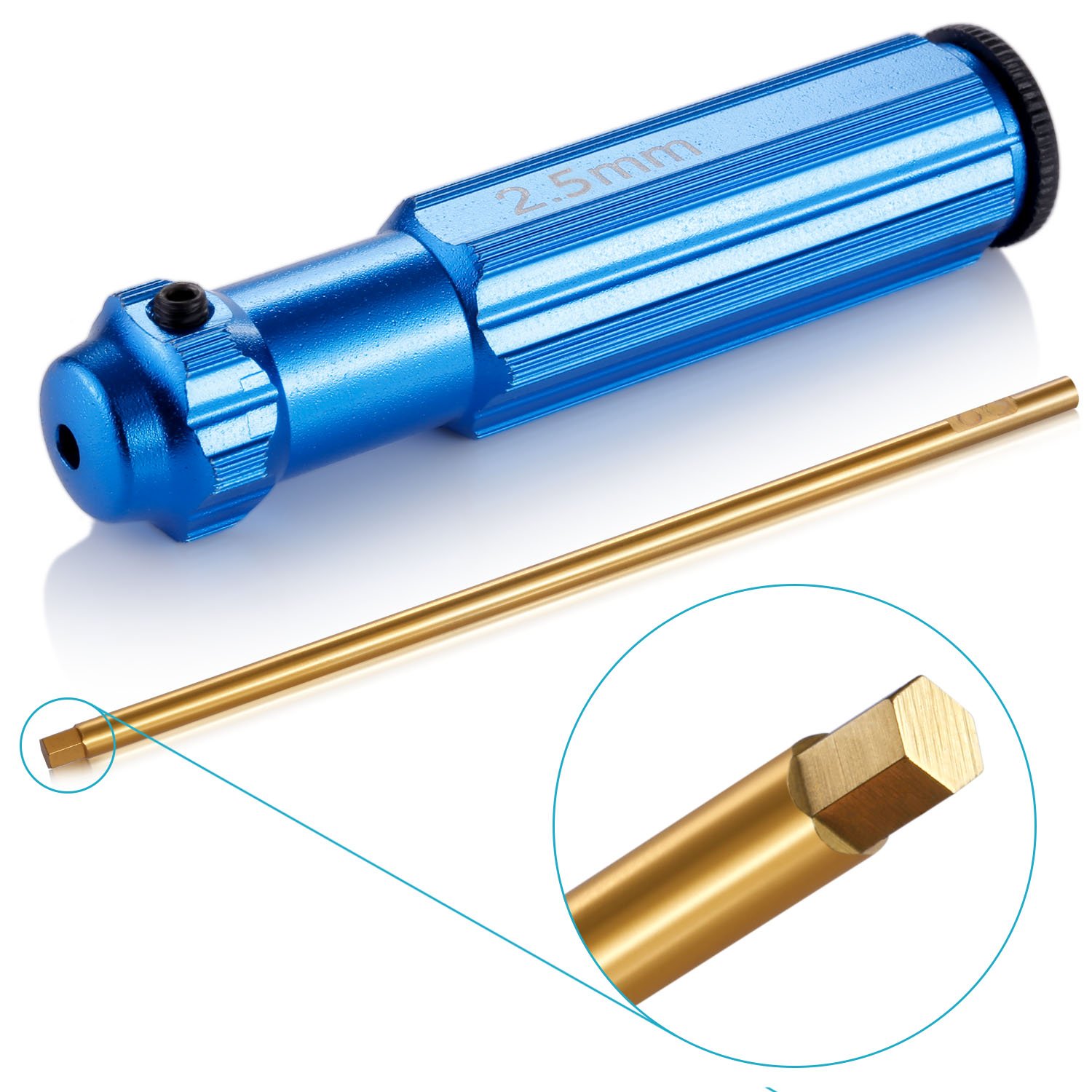 Neewer 4 in 1 Titanium Nitride Tini Hex Driver Wrench Set 1.5mm 2mm 2 Neewer 4 in 1 Titanium Nitride Tini Hex Driver Wrench Set 1.5mm 2mm 2