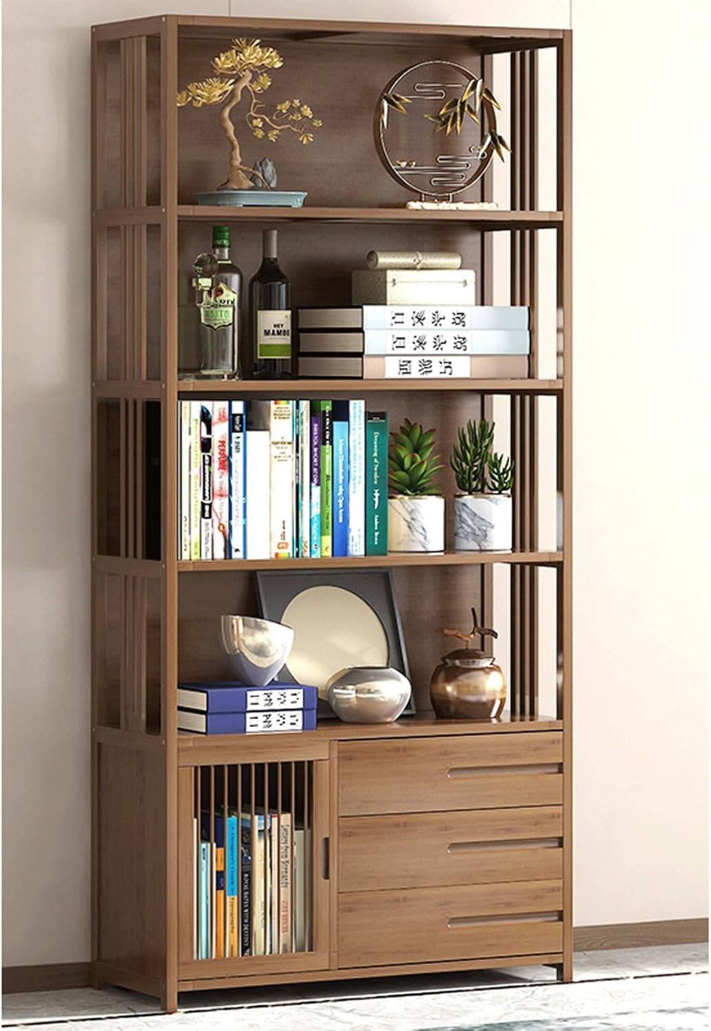 Jexiro】 子供用 学生向け モダン フロアスタンディング 多機能 ブック