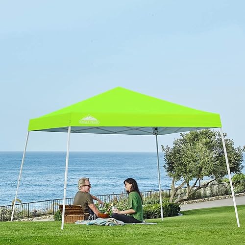 Miniatura 5 de EAGLE PEAK Tienda de campaña desplegable de 10 x 10 pies, fácil de instalar para una persona, toldo de playa al aire libre, plegable, portátil,