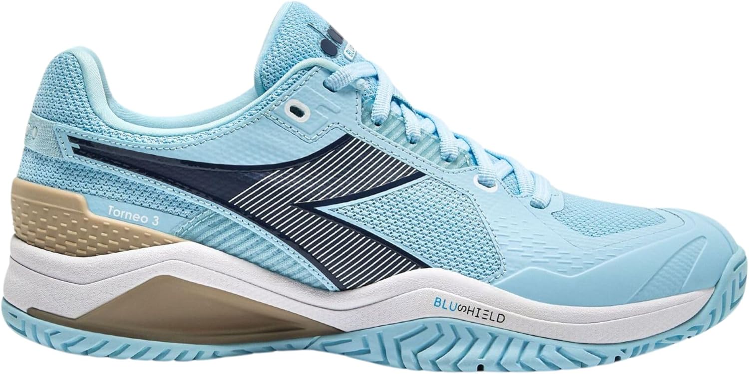 Diadora Women's Blushield Torneo 3 All Ground Tennis Shoe - Image 2