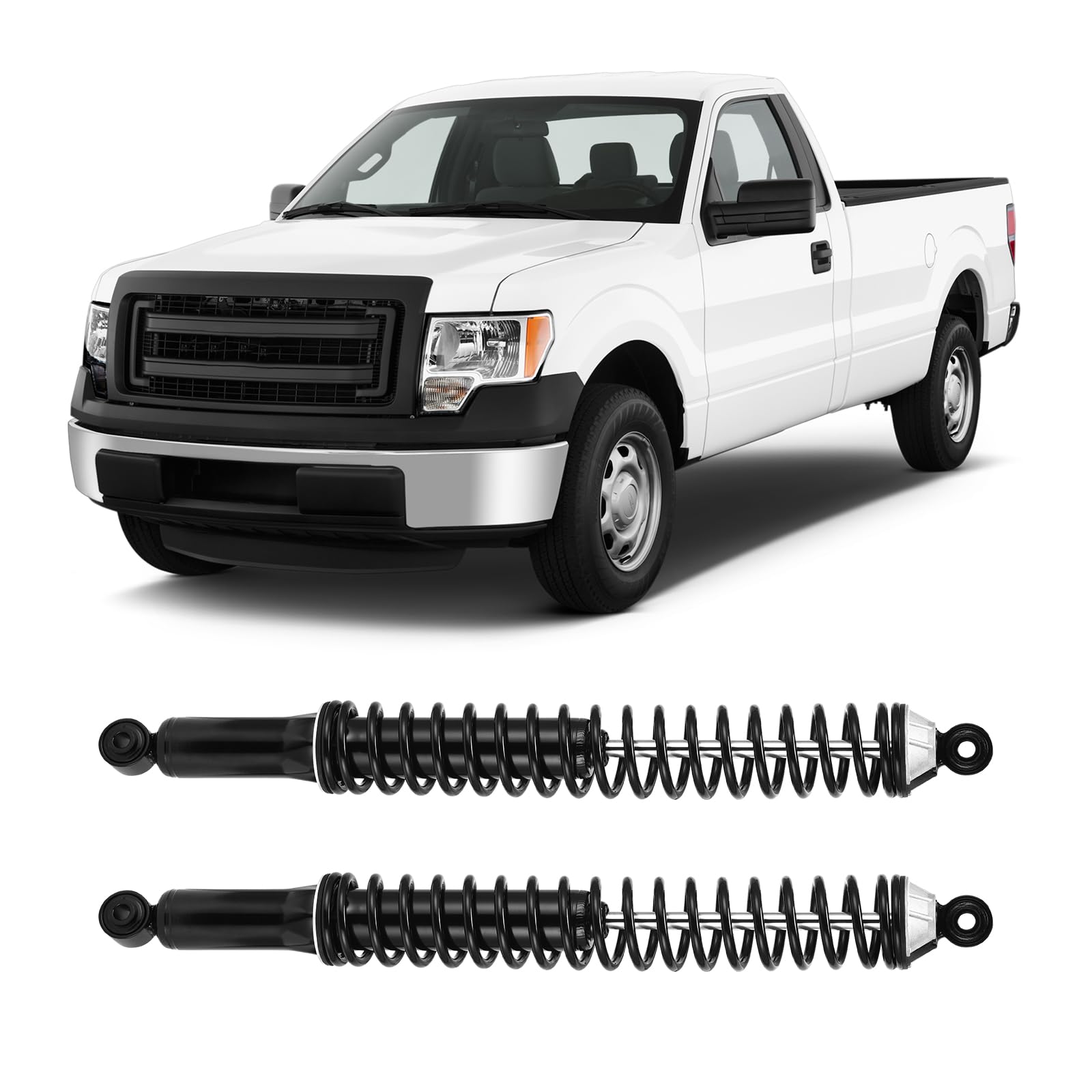 YITAMOTOR Rear Shocks Loaded Shocks and Struts Compatible with 2004