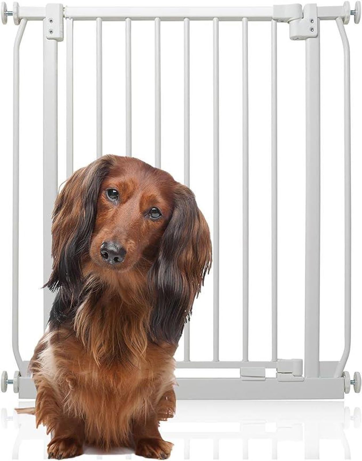 Bettacare Elite Pressure Dog Gate107Cm116CmMatt WhitePressure Fit Pet Gate For Dog And Puppy from B&Q