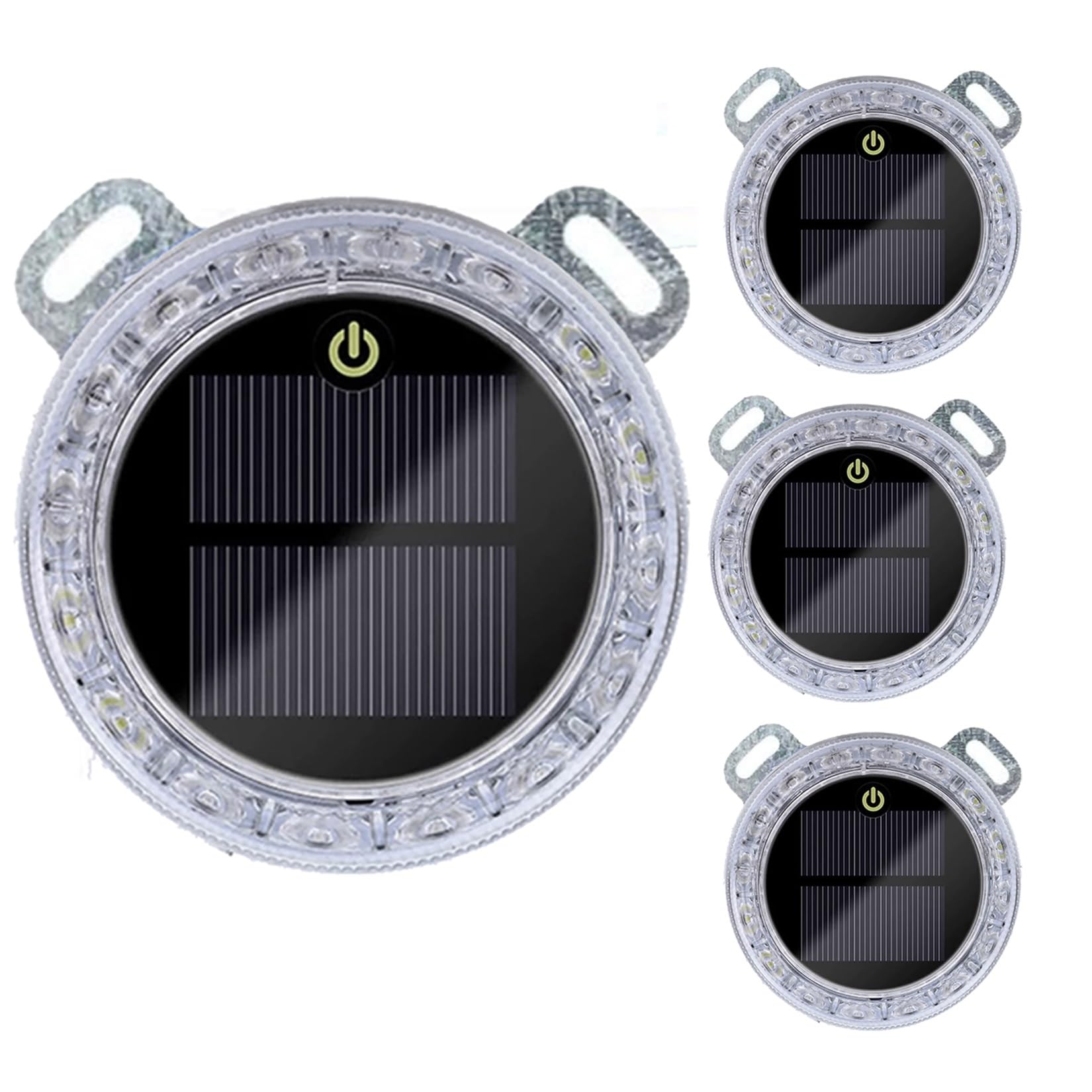 5-calowe Tylne Światła LED Ostrzegawcze Awaryjne Super Jasne,Lampa Tylna Magnetyczne 4 Szt. Słoneczne Światło Stroboskopowe Znak Parkowania Pojazdu Samochodu Silnikowego(4pack,Magnetic Bracket)