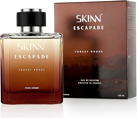 Skinn By Titan Liquid Escapade Forest Rouge 100 Ml Vanilla Scent Perfume For Men Edp