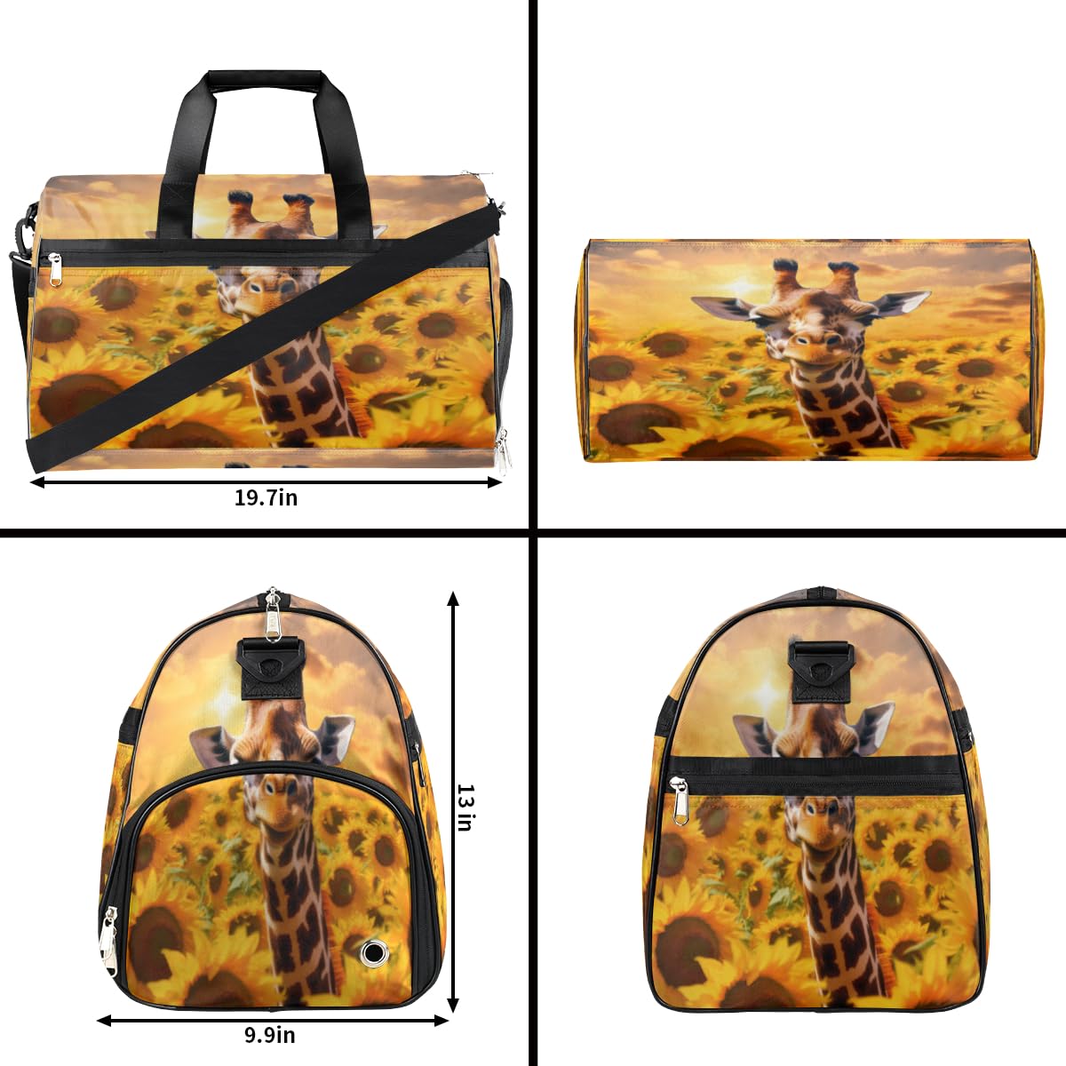 Personalisierte Sporttasche für Jungen und Männer, benutzerdefinierte Sport-Reisetasche mit Schuhfach, maßgeschneiderte Mädchen-Tanztasche, Wochenend-Übernachtungstasche für Frauen und Kinder, süßes