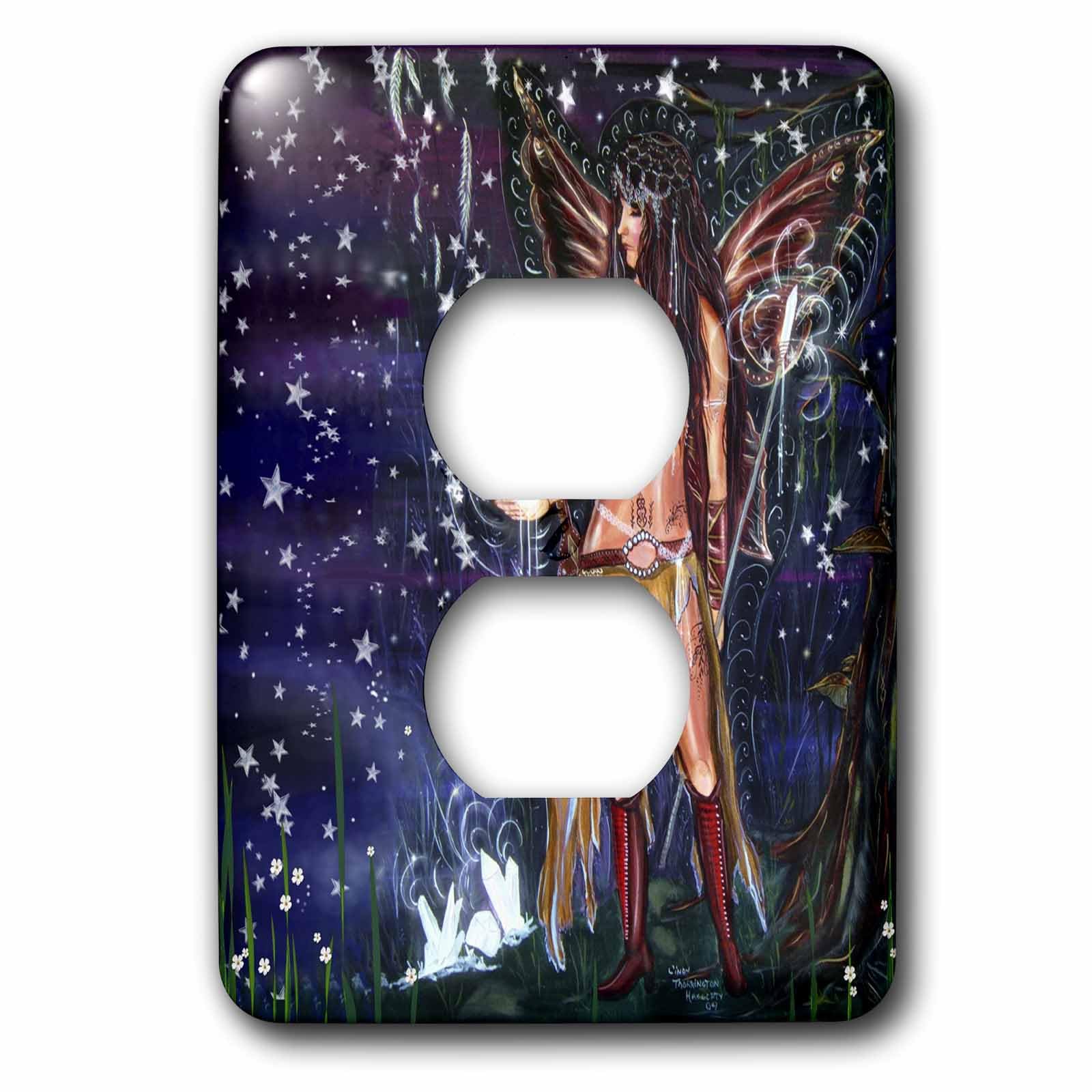 Sorceress of Light Magic cache prise pour masquer les plaques murales ternes