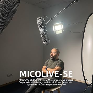 MICOLIVE-SE Microphone Wind Protection Blimp System