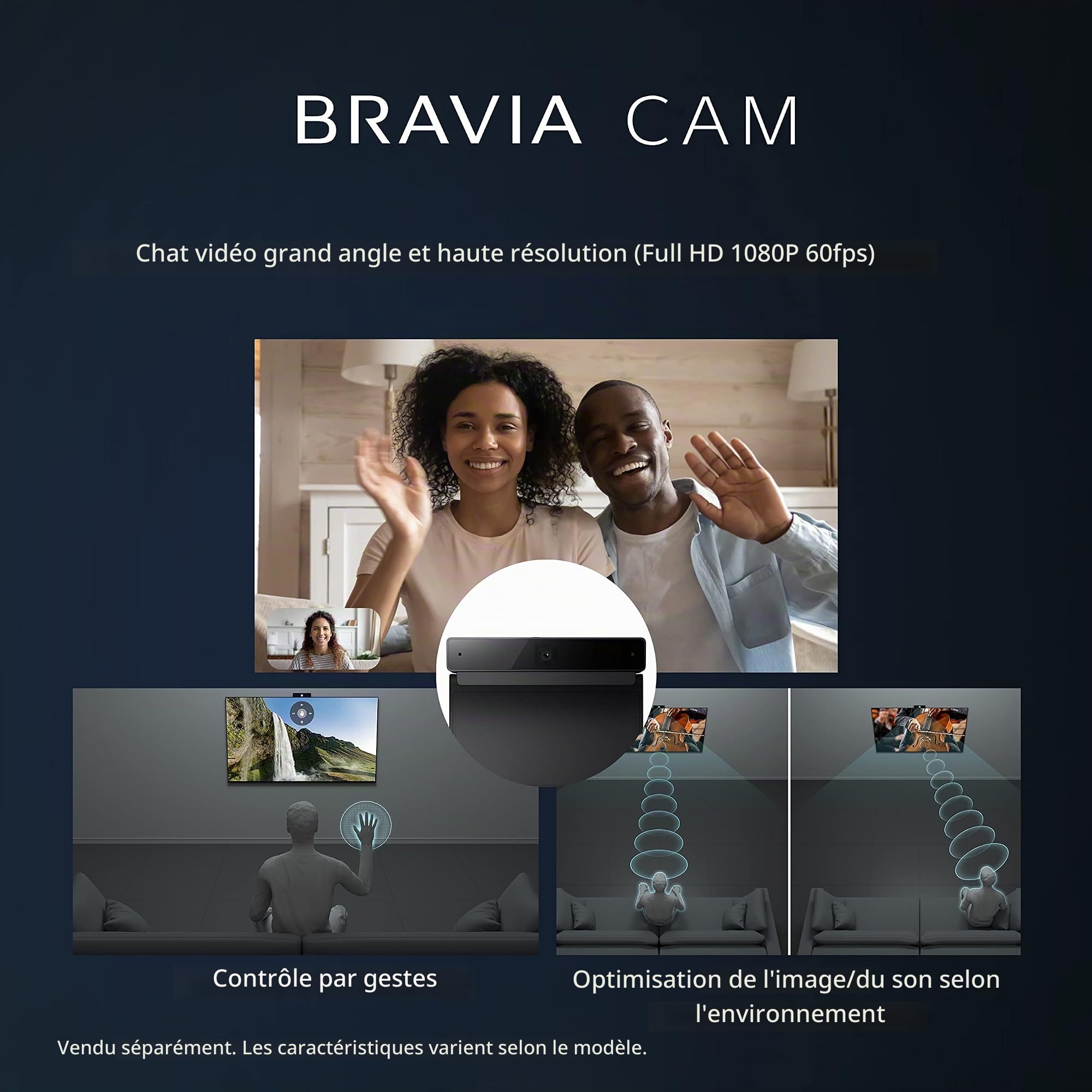 Sony BRAVIA XR, XR-85X90L, TV 85 ", Full Array LED, 4K HDR 120 Hz, Google, Smart, Fonctionne avec Alexa, avec fonctionnalités Exclusives PS5, HDMI 2.1, Menu de Jeu avec ALLM + VRR, Garantie 24 +