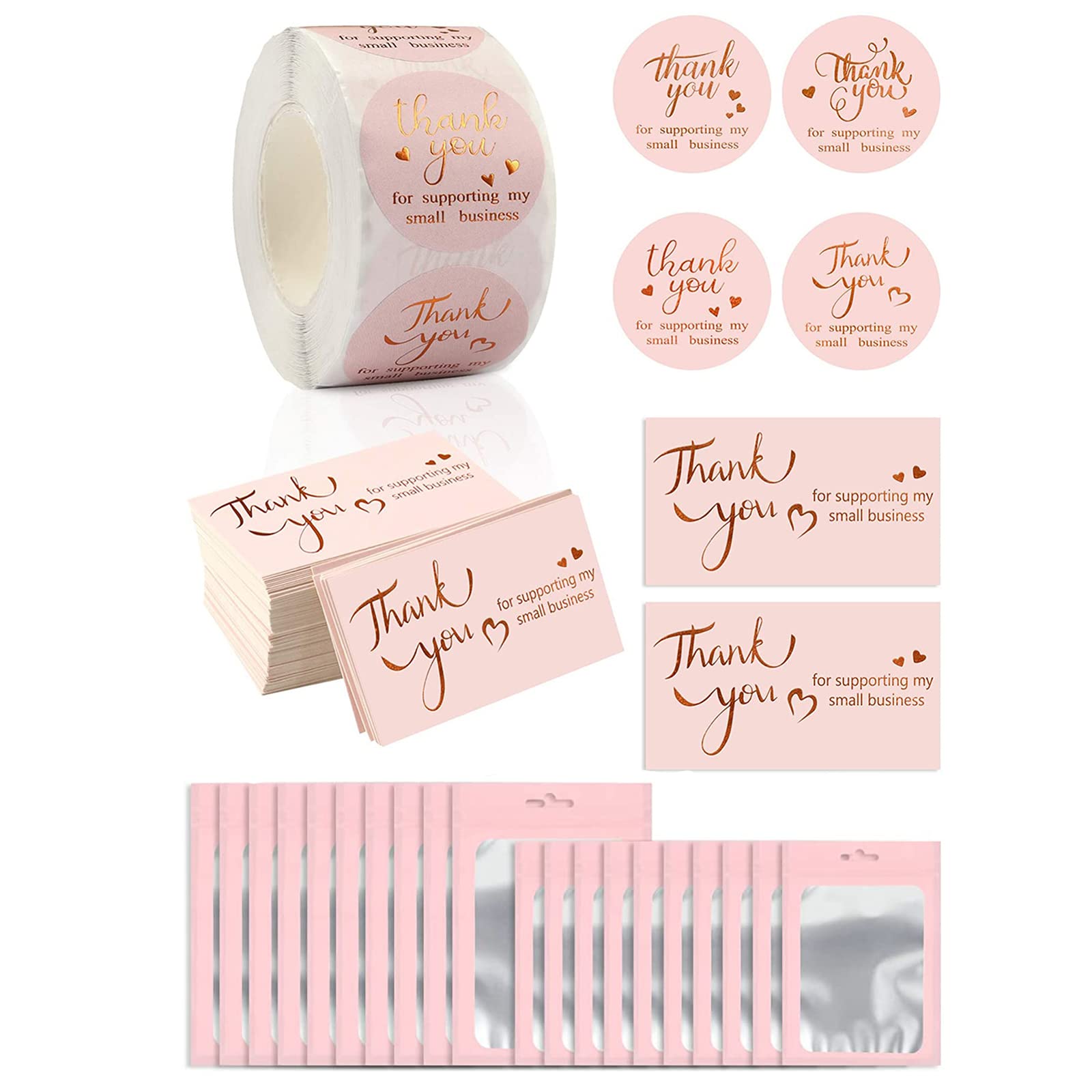 Vokowin 620pcs Thank You Business Card