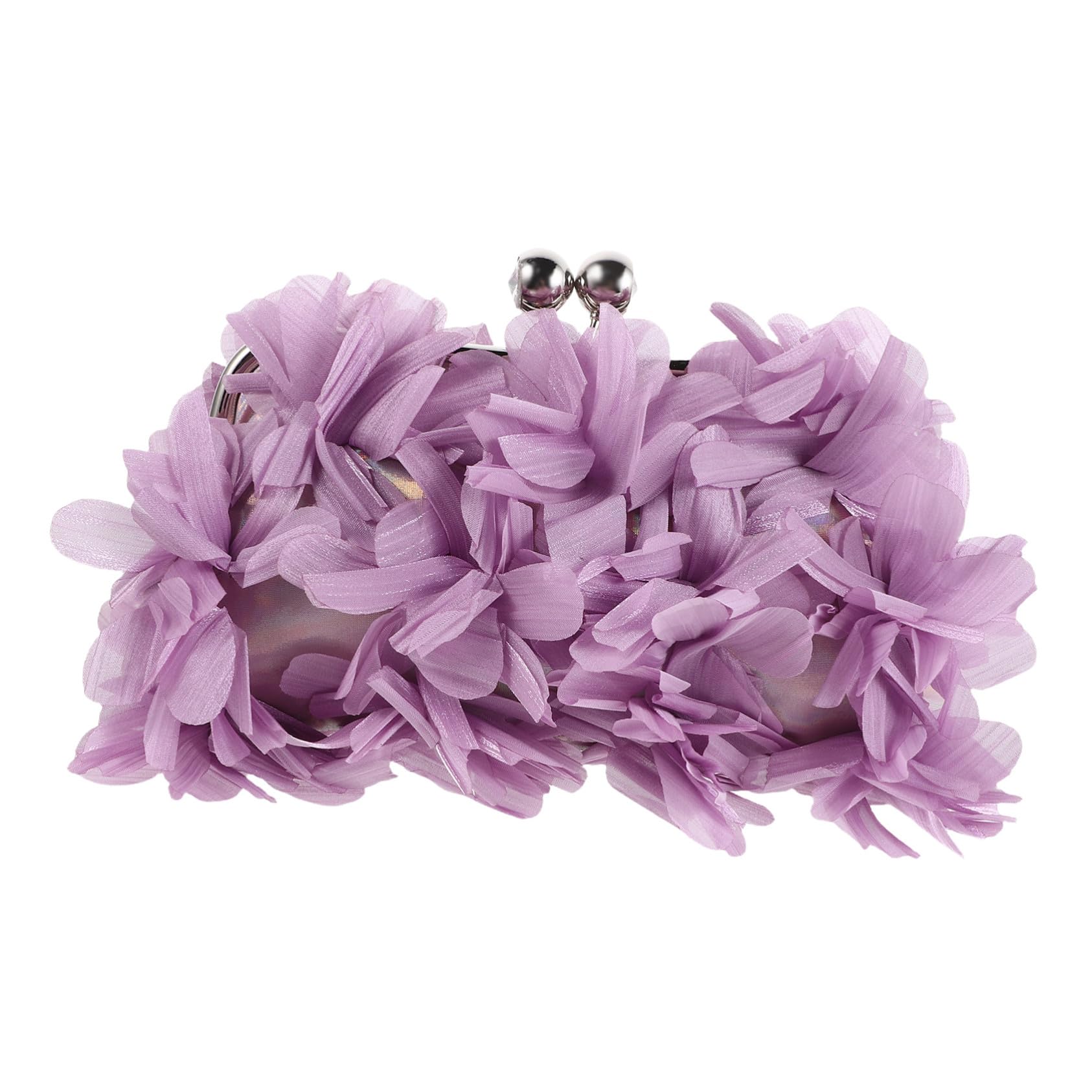 Abaodam Pochette Floreale Donna con Catena, Borsa Leggera in Poliestere