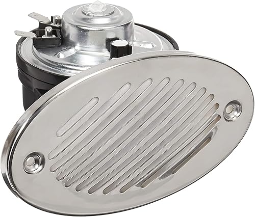 5190512 - Bocina de barco marina de montaje empotrado oculto de 12 V, acero inoxidable 316