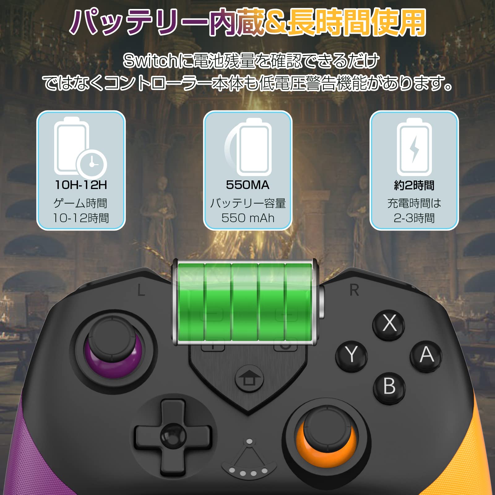 Nintendo Switch＋コントローラー＋ソフト グリップコントローラー Fit アタッチメントセット for Nintendo