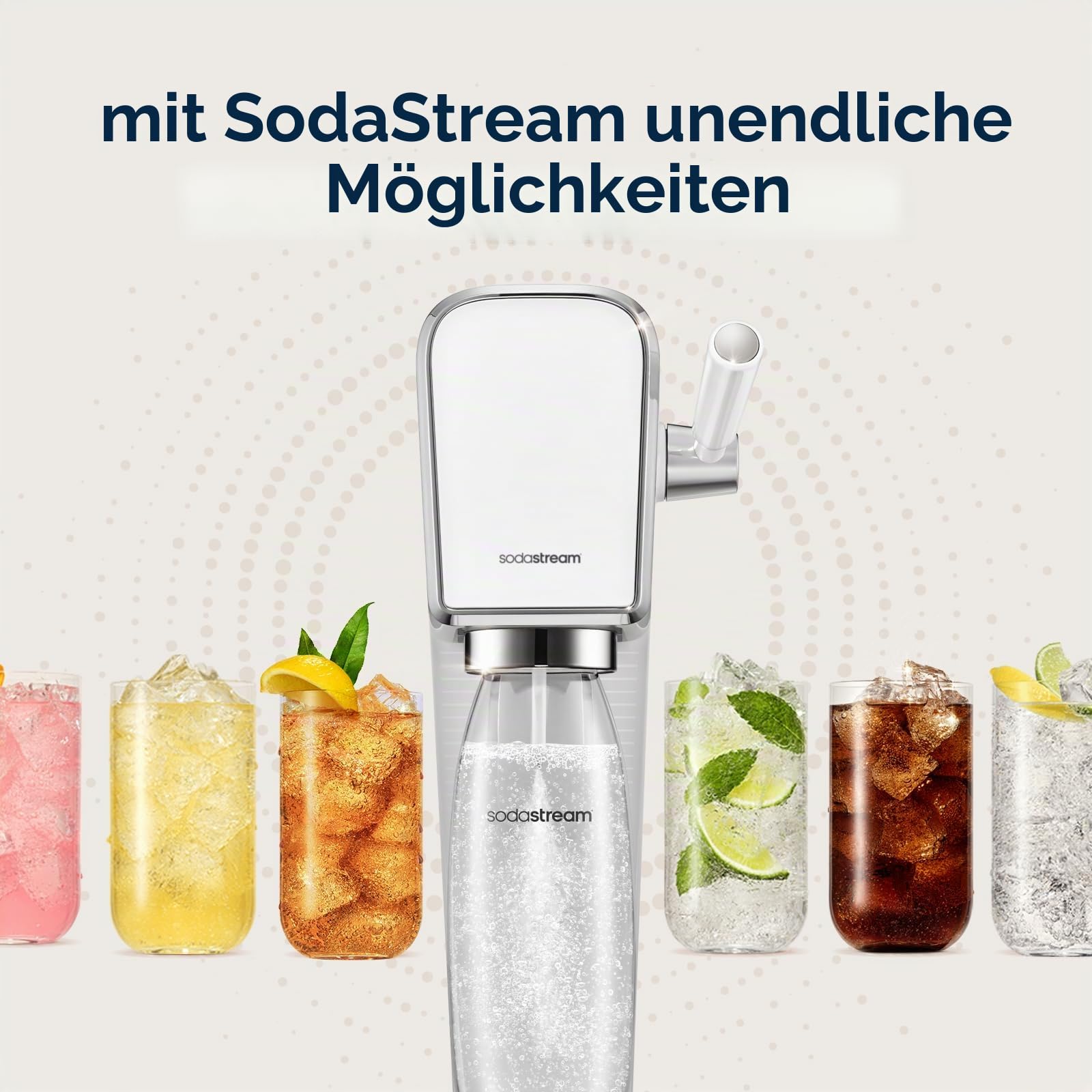 SodaStream Sirup Pepsi Max 6er Pack 6 x 440 ml Cola free 9 Liter Fertiggetränk