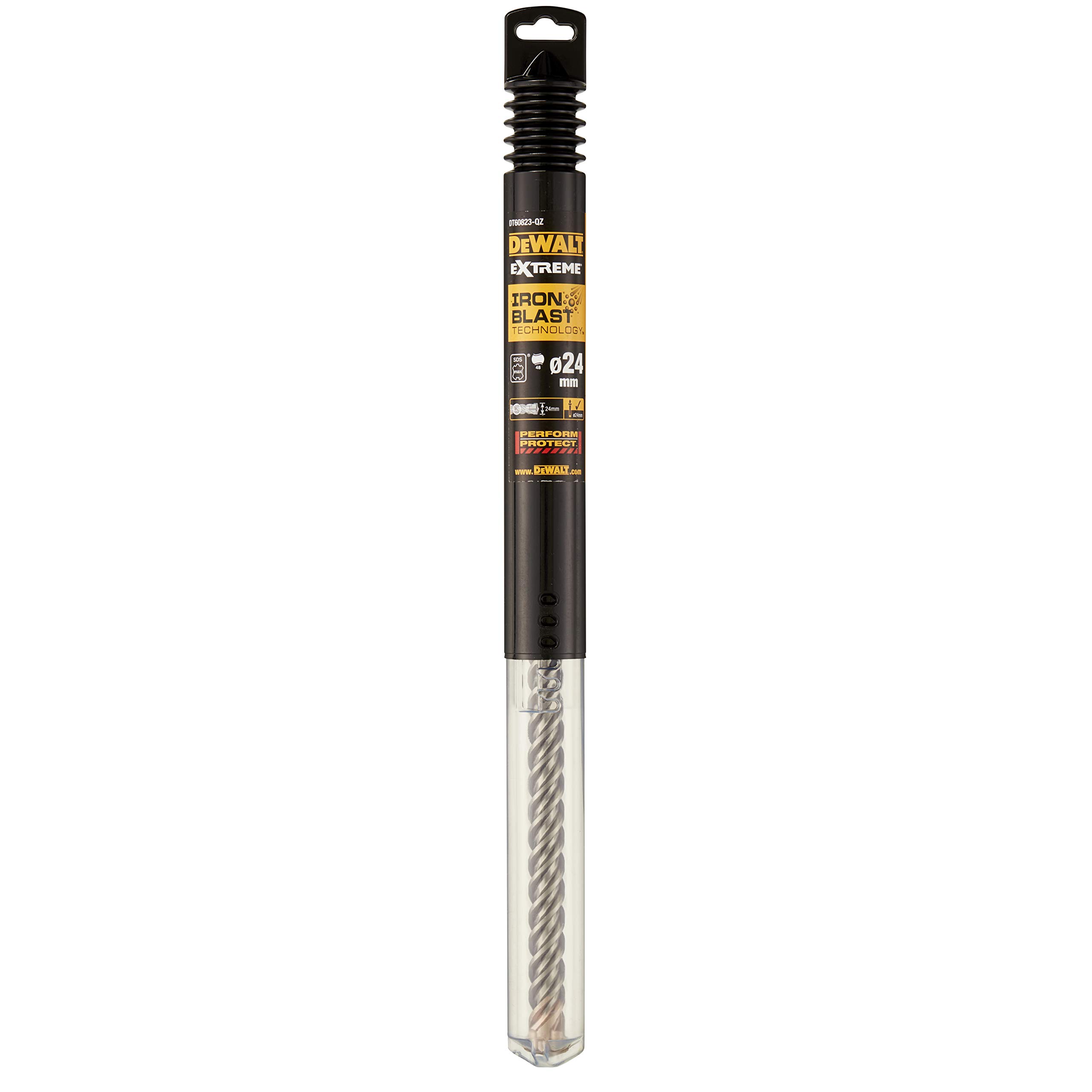 DEWALT Precyzyjny Wiertło sds-max xlr 24x540mm 4 cortes dla profesjonalistów i majsterkowiczów do pracy profesjonalnej wysoka trwałość