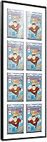 Vista 125 de Poster Palooza Marco de cómic con paspartú para 2 cómics CGC, CBCS o PGX Graded Comics – Marco de cómic negro para cómics de 8.125 x 13 pulgadas