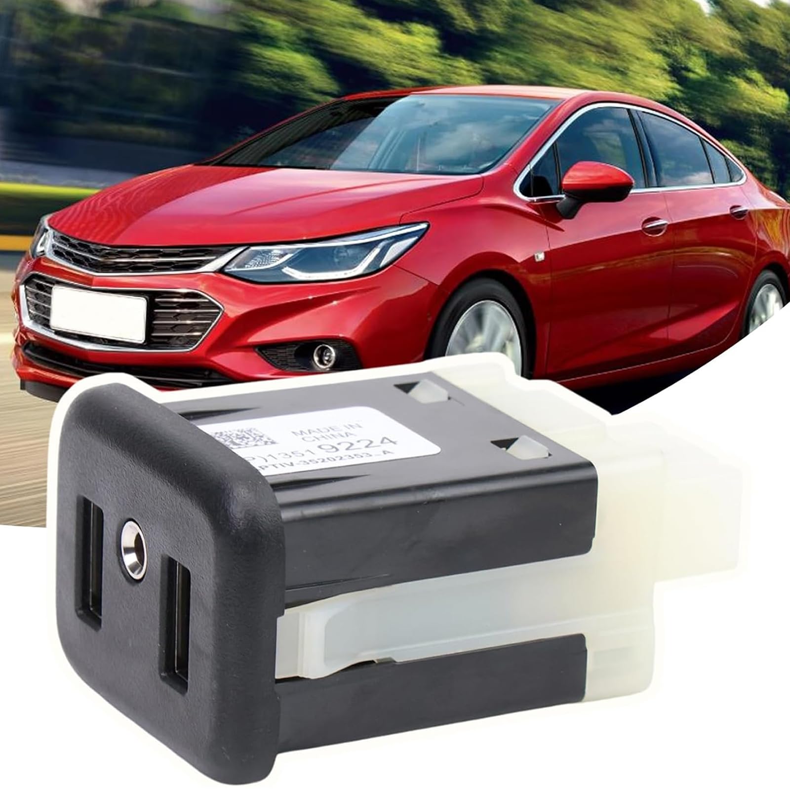 BAIMOQI Car Player AUX Interface Jack USB Port for XT5 CT6 13519224 13509942 13510854 23496501 Auto Replacement Double USB Port, About. 6.5x4.5x3.4cm, As Pictures Shown