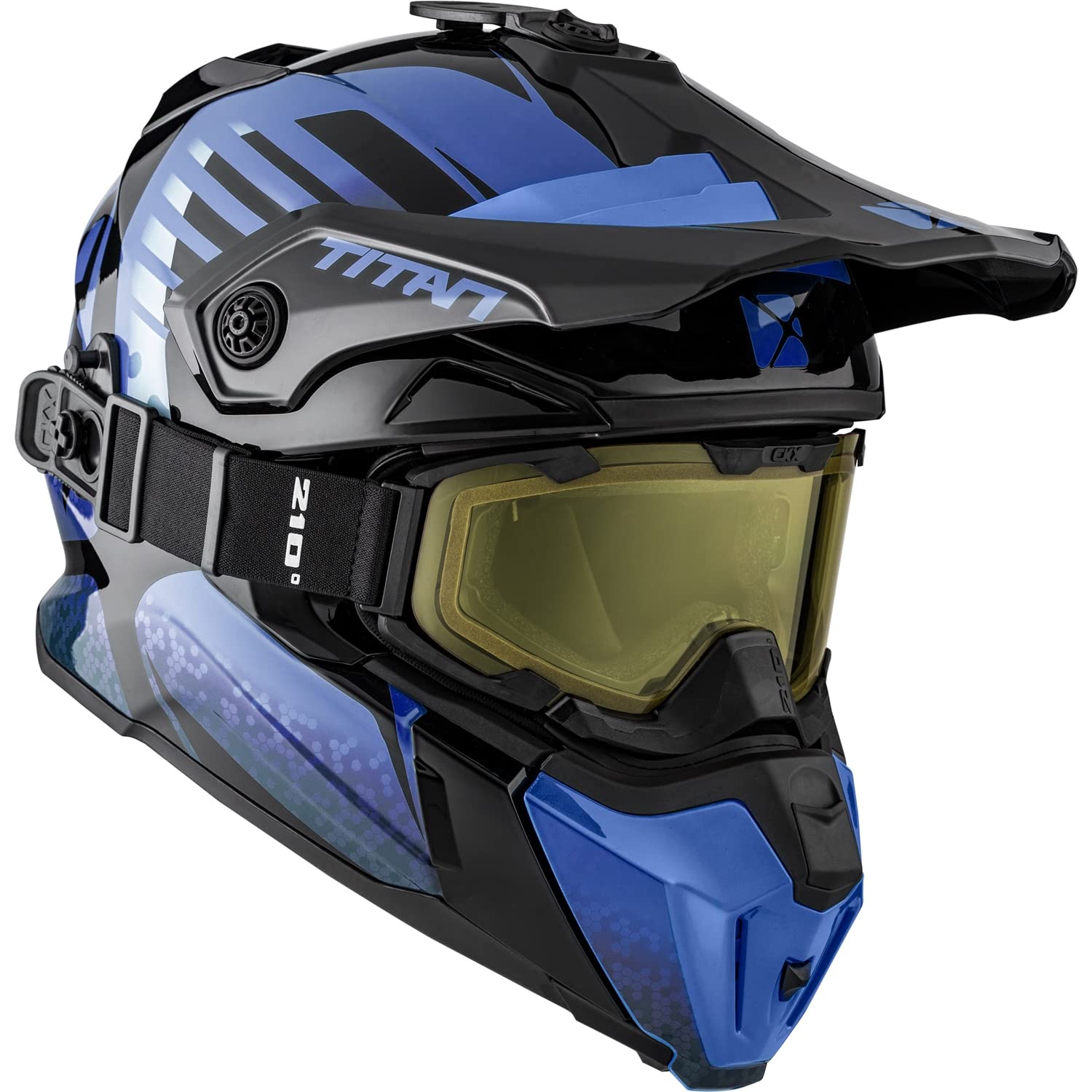 CKX Titan Original Helmet - Trail and Backcountry Avid - Included 210° Goggles