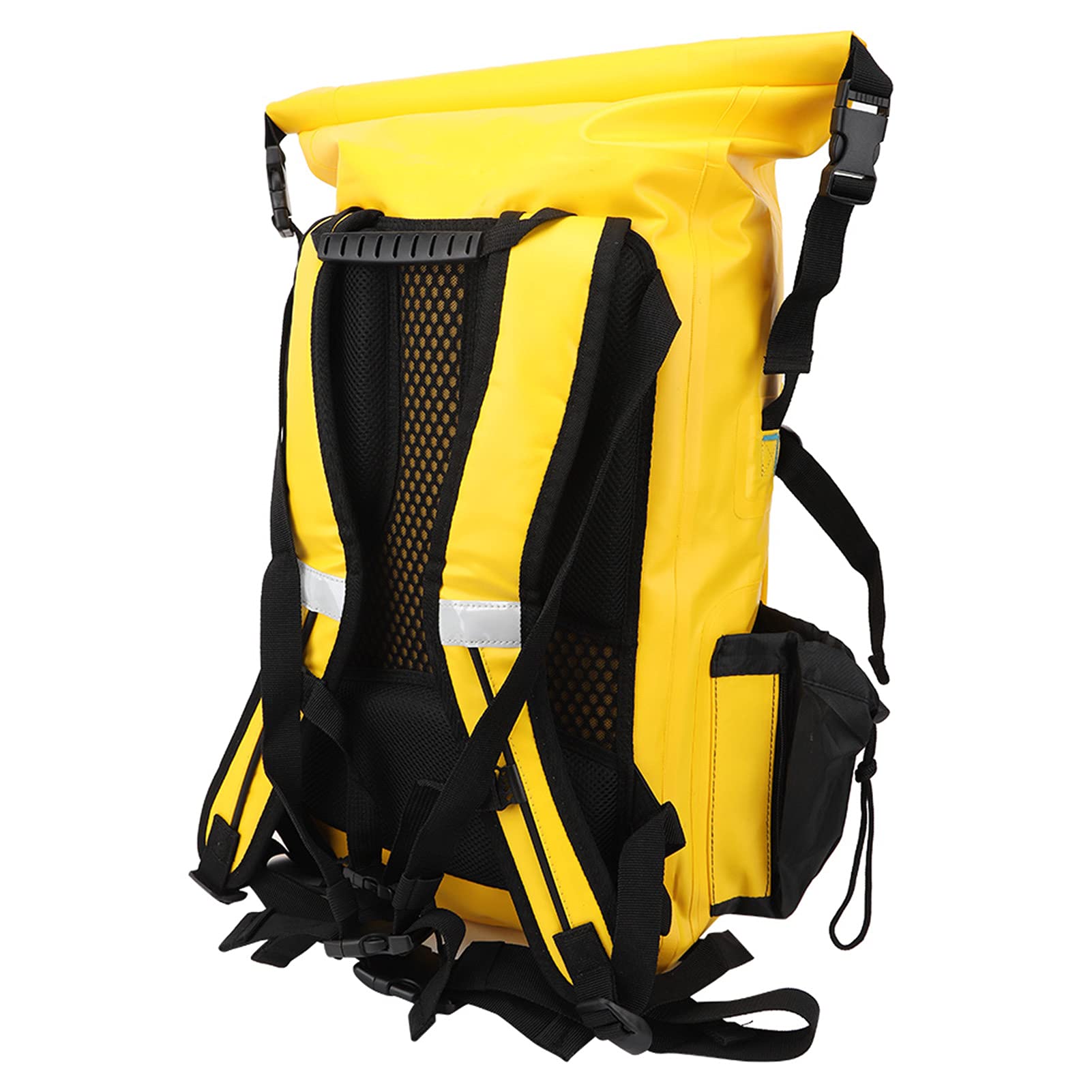 POENVFPO Zaino da Sub, Grande capacità da 30 Litri, con Striscia Riflettente Sulla Borsa Esterna, per Nuoto, Tracciamento di Fiumi, Deriva, ecc.