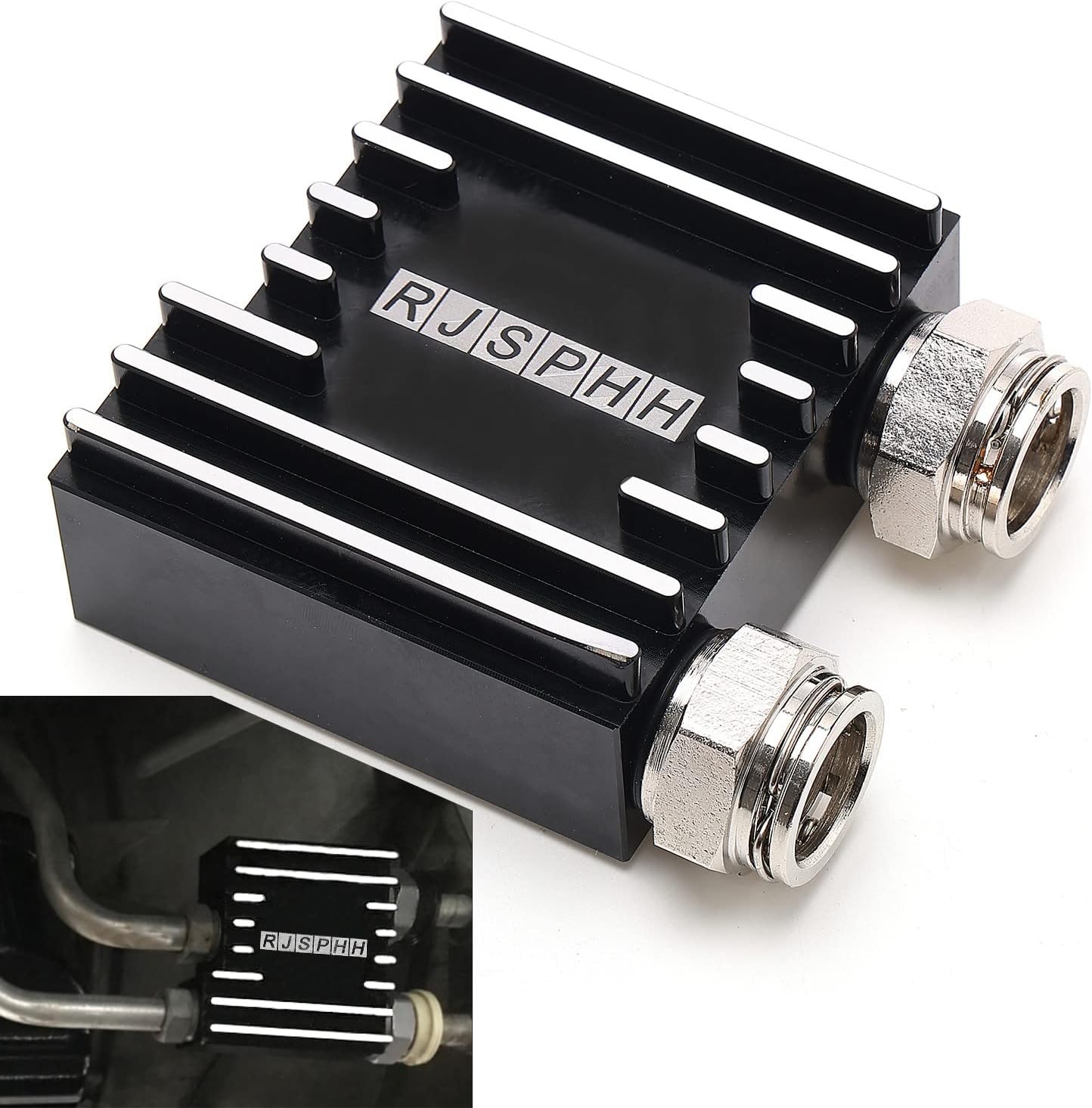 RJSPHH 68RFE Transmission Cooler Thermostatic Bypass Upgrade For 2013 2014 2015 2016 2017 2018