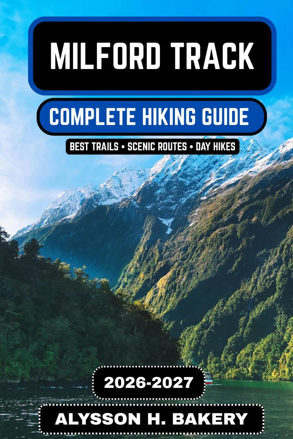 Milford Track Hiking Guide 2026-2027: The Complete Route, Itinerary, Maps, Packing List & Insider Tips for Zealands Great Wall: 111 (TrailWise 2025 Hiking Edition)