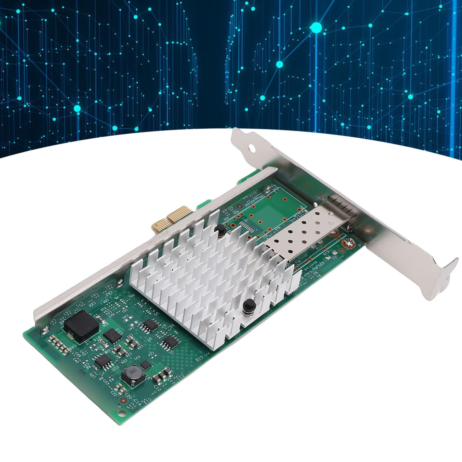 Adattatore Preciso per Scheda di Rete PCI E X1 da 10 GB per Chip 82599EN Efficiente Accelerazione Hardware per Sistemi Ideale per Aggiornamenti di Server Aziendali