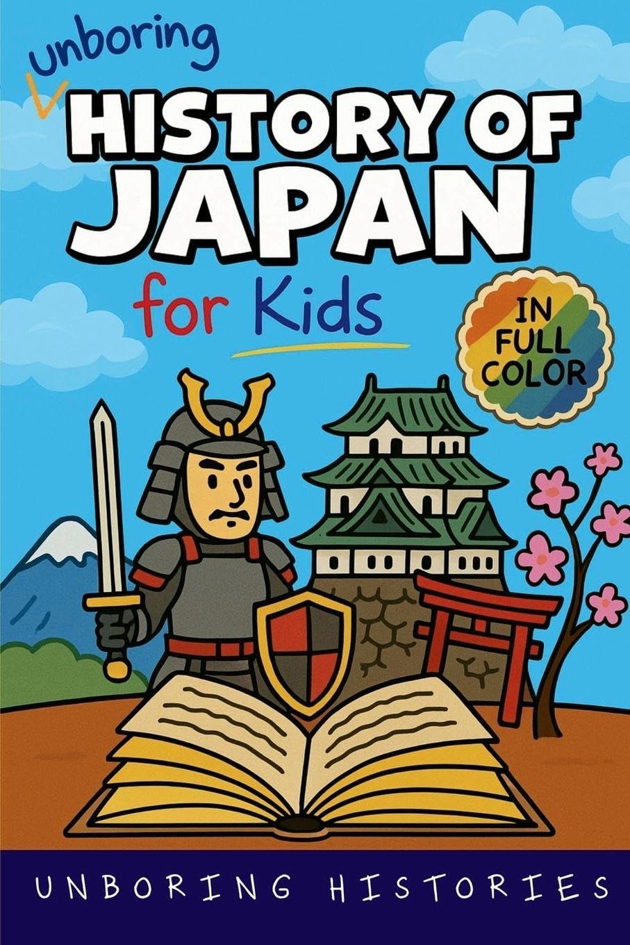 Unboring History of Japan for Kids: Funny, Interesting, Concise Guide to a Time of Samurai, Ninjas, and Shoguns You Won't Believe Are True: 3 (A ... with Full Colored Pictures, Videos, & ACT)