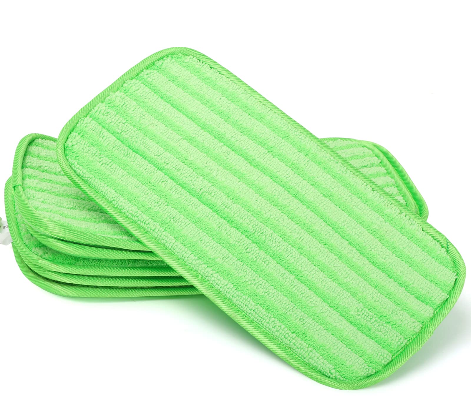 (Pack of 6) Reusable Microfiber Mop Pads Refill Compatible with Swiffer Wet Jet