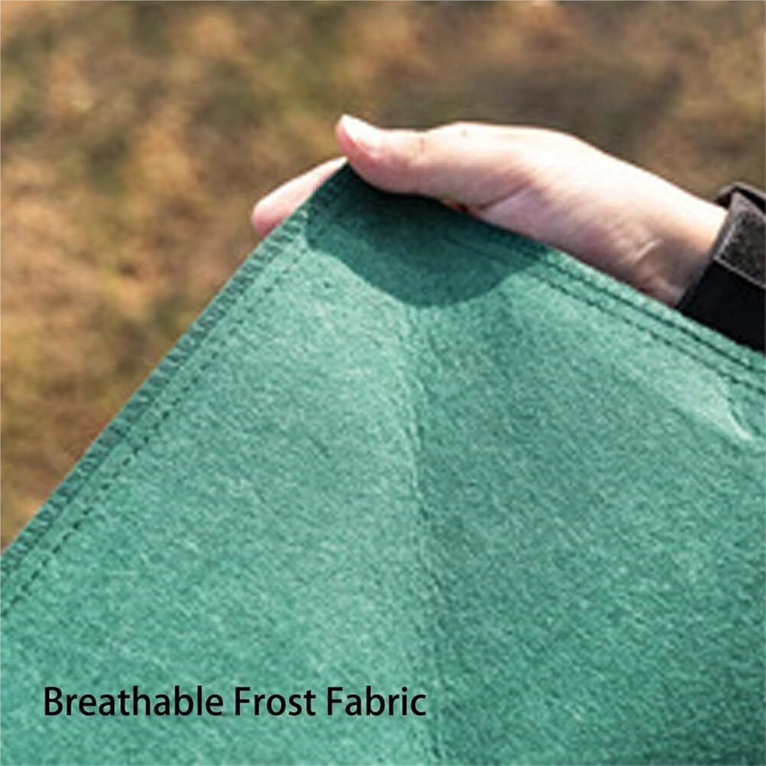 3 Pack Winter Plant Covers with Drawstring - Reusable Breathable Frost Protection Fabric for Shrubs, Bushes & Outdoor Plants | Cold Weather Freeze Proof Garden Bags(2.4m)