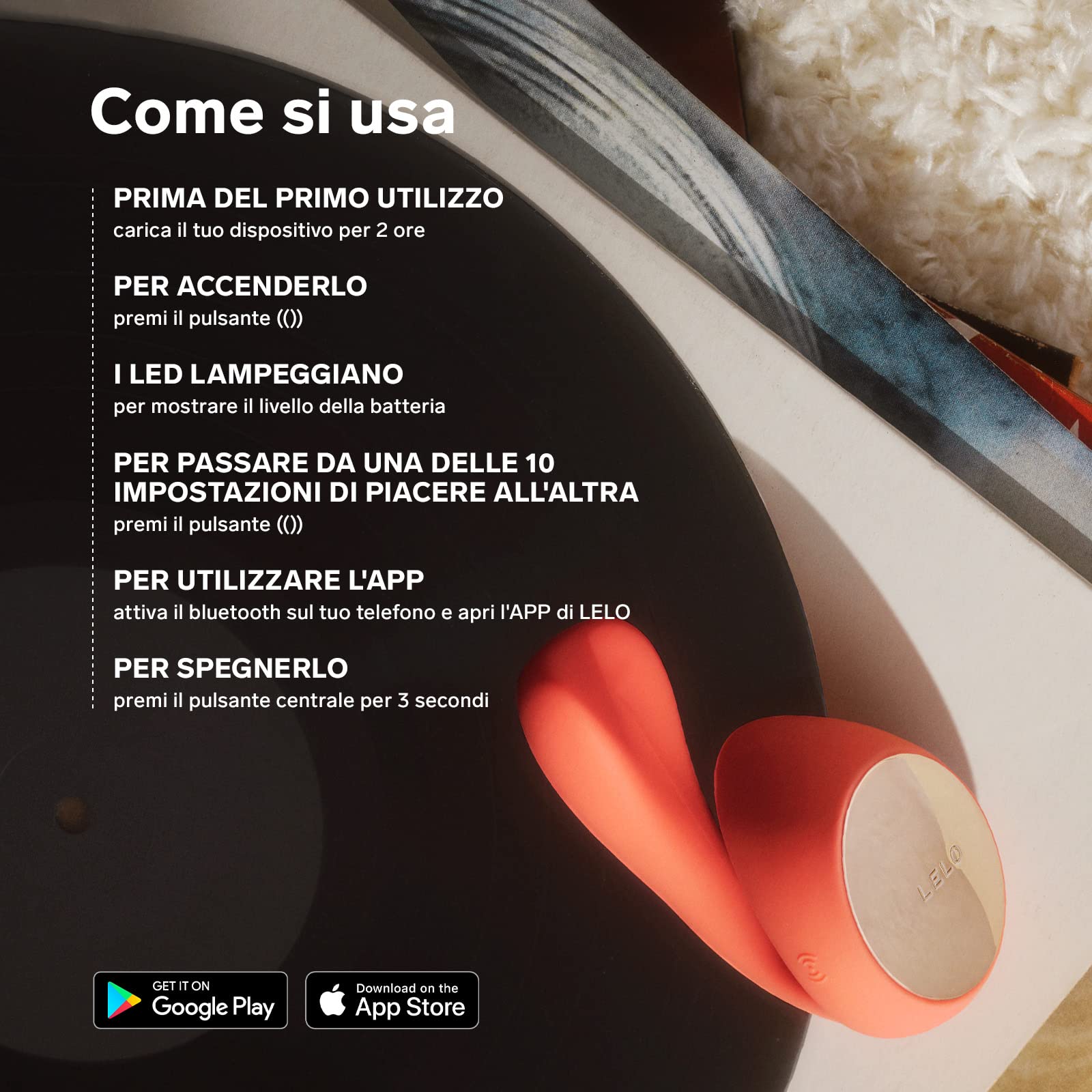 LELO IDA Wave Vibratore a Distanza con App, Black, per Donna, Vibratori Clitoride Donna con 2 Potenti Motori e 10 Modalità di Vibrazione, Vibratori con Telecomando a Distanza