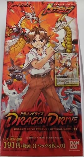 カードダスex Dragon Drive ドラゴンドライブ オフィシャルカード 1 ブースター 1box 1パック8枚 15パック入り Bandai バンダイ ホビー ホビー
