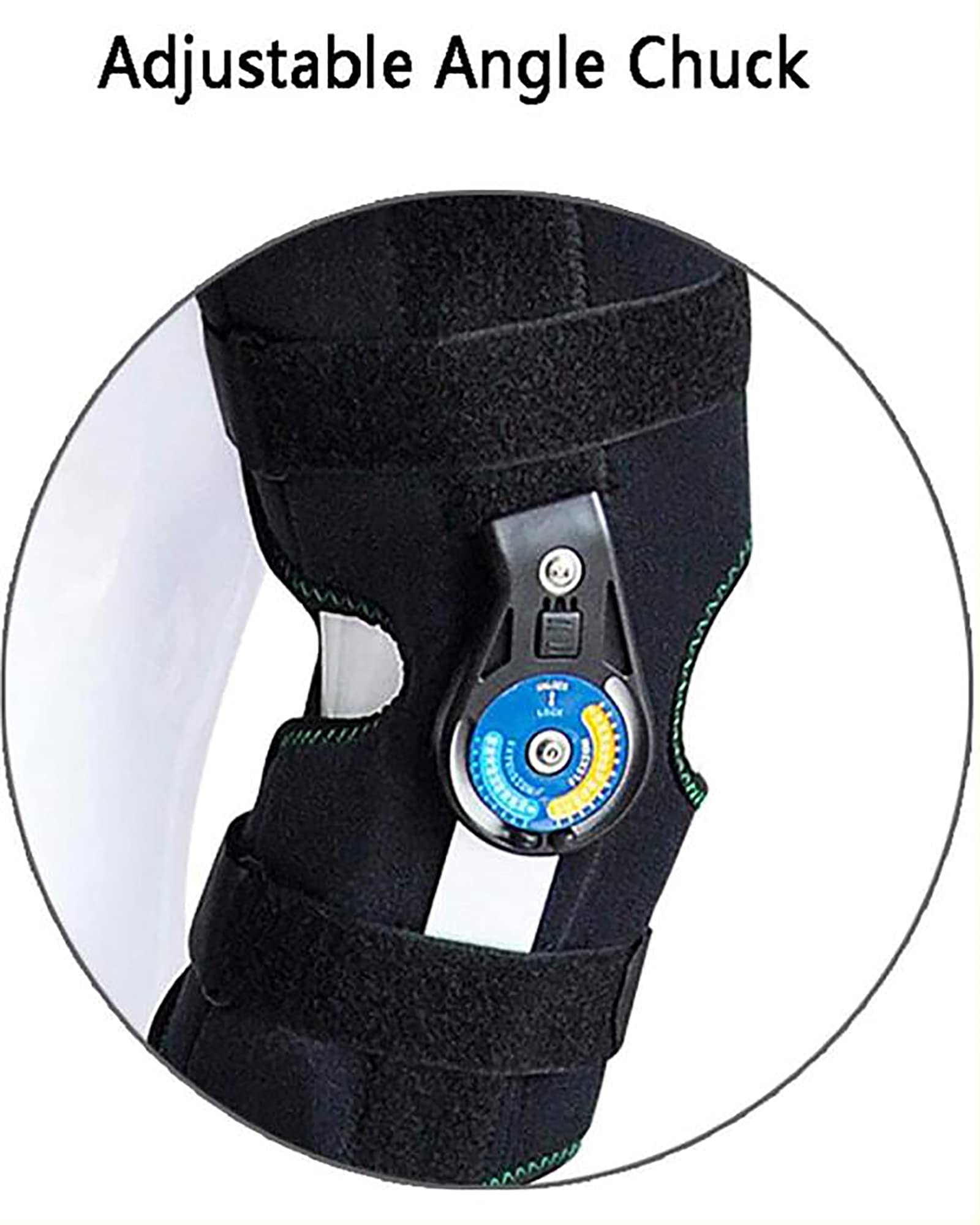 Ortesis De Rodilla Ajustable para Fractura De Ligamento Y Menisco, Soporte De Fijación De Articulación De Rodilla, Rodilleras De Rehabilitación, Estabilizador De Pierna P,