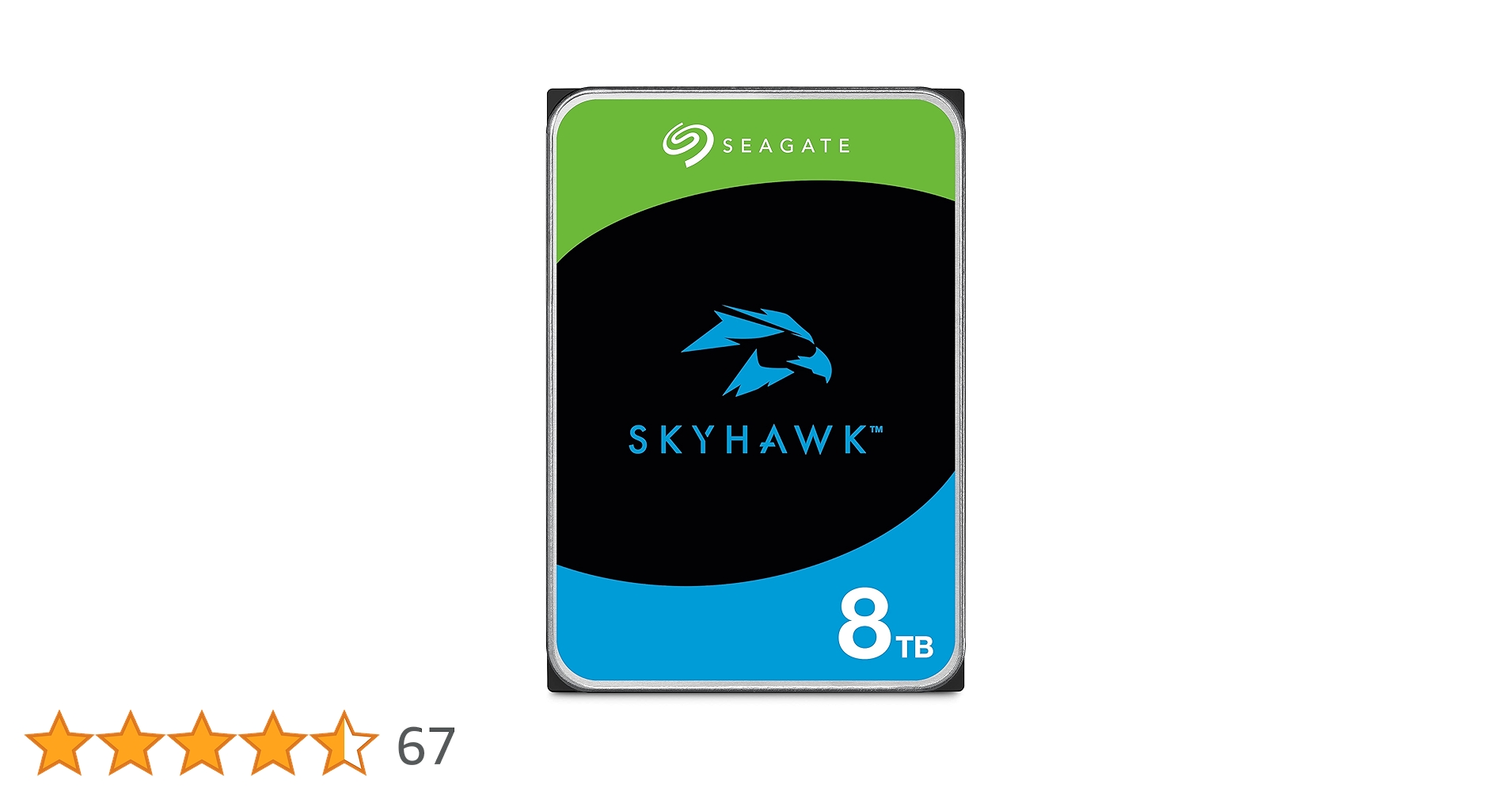 Seagate SkyHawk 3.5インチ 8TB ２個 Seagate Skyhawk 8TB Video Internal Hard Drive HDD – 3.5 Inch