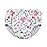 green sprouts Pull-up Reusable Absorbent Swimsuit Diaper - White Flower Bouquet - 18mo