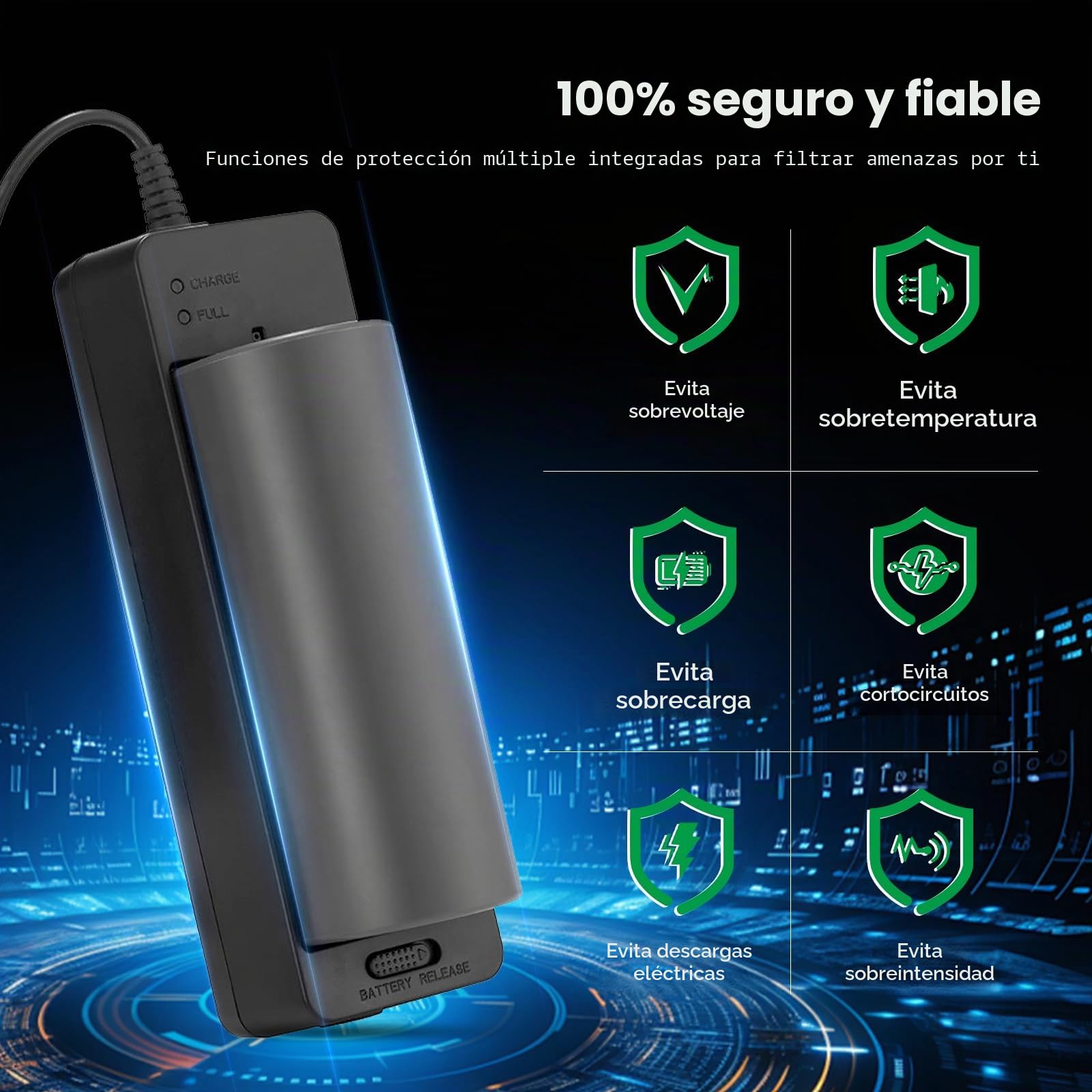 NB-CP2L NB CP2L - Batería y cargador para impresora fotográfica Canon NB-CP1L SELPHY CP800 CP900 CP910 CP1500 CP2000 CP3000 (2500 mAh)