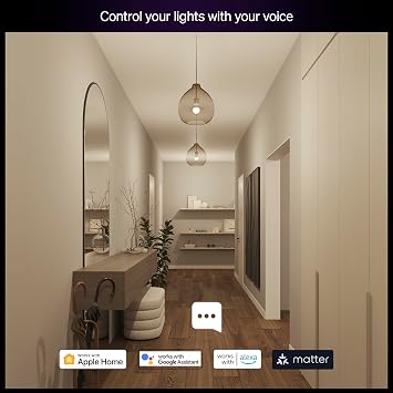 Philips Hue A60 LED Smart Bulb, E27, 2 Pack
