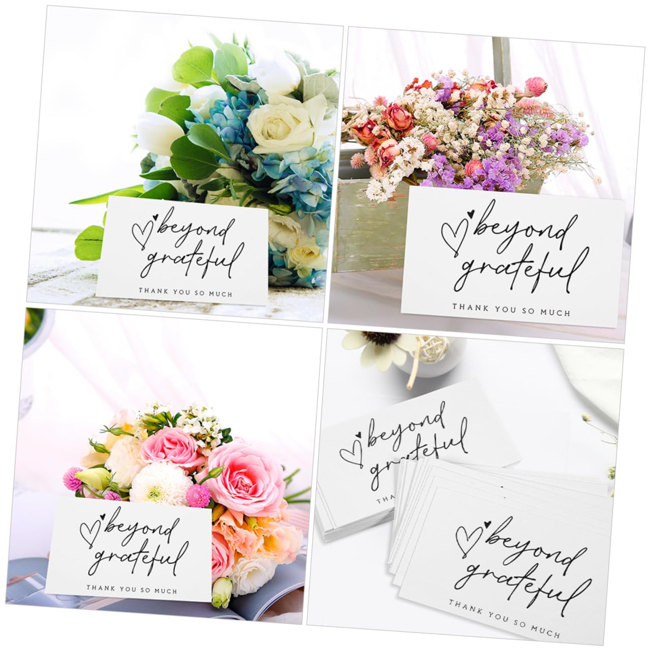 HOMSFOU Tarjeta De Agradecimiento Estallido Todo Saludar Divertido Papá Floral Come Último Tú Elegante Gracias Tarjeta De Compra Papel 150 Piezas X 4