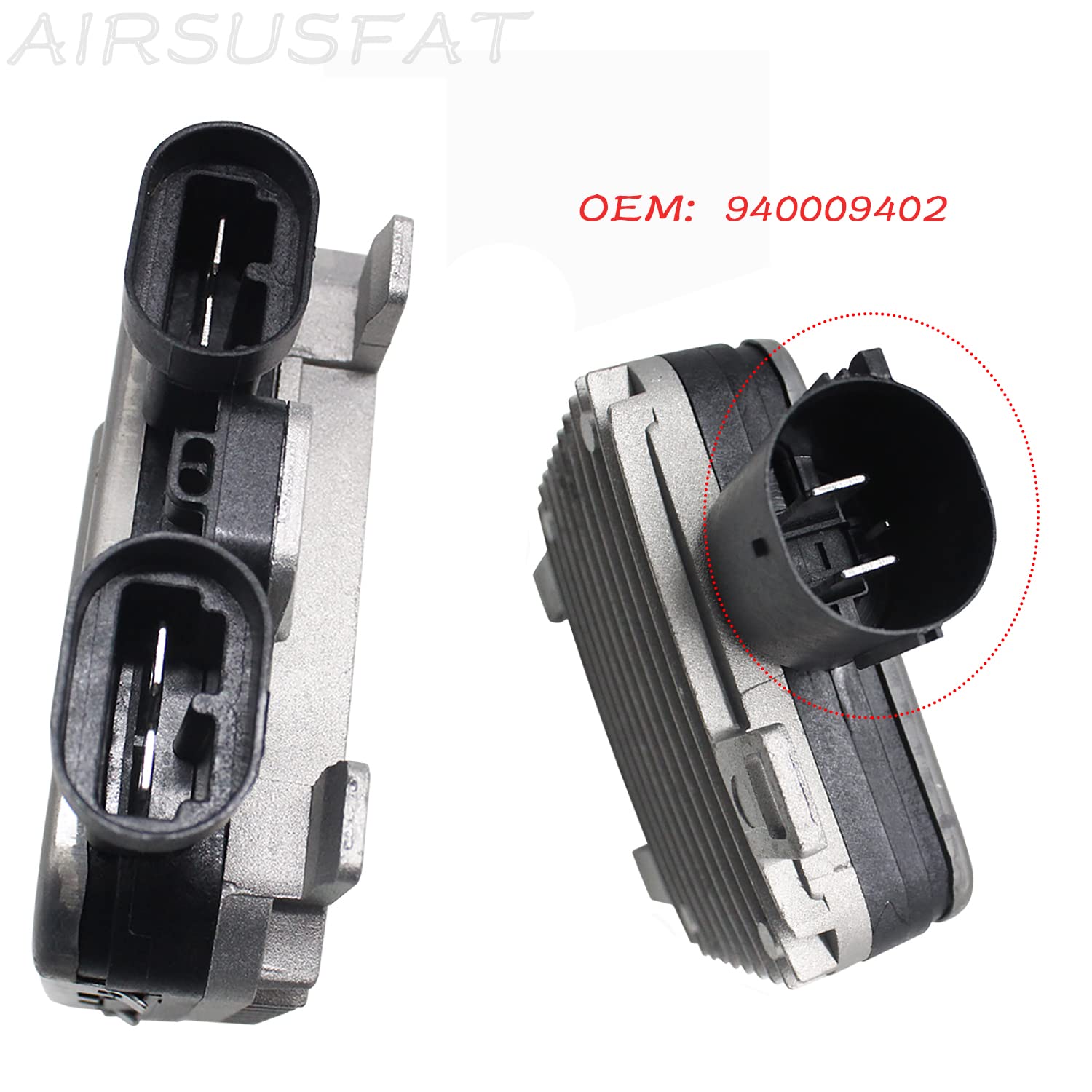 Relè ECU Modulo Controllo Ventilatore Radiatore Compatibile Volvo Land Rover Ford 940009402 940004000 940008501 941013801 31305106 940004302