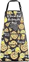 Vista 9 de MBMSO Divertido regalo de pizza para delantal con bolsillos Delantal para pizza-b