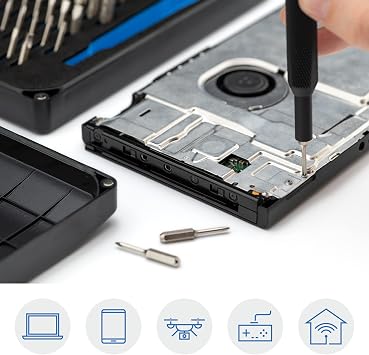iFixit Mako Driver Kit - 64 Precision Bit Set for Electronics Repair