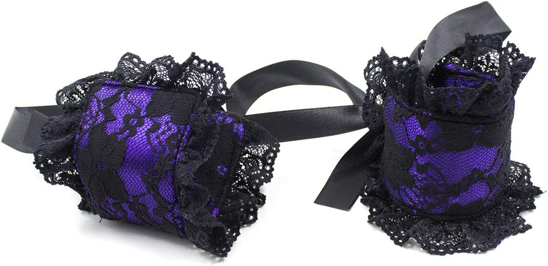 Lace Bondage Blindfolds Satin Sexy Sleep Eye Mask Silk Cover Handcuffs Sex Toys Roleplay