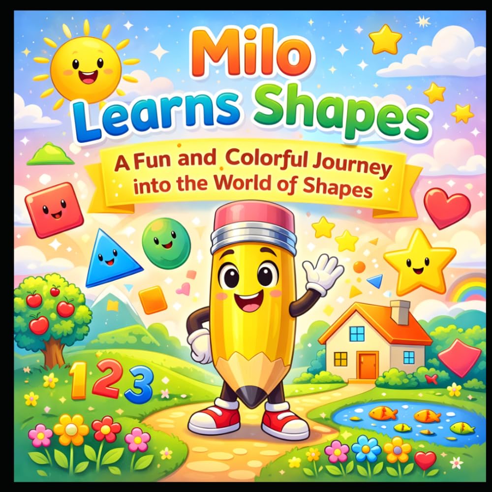 Milo Learns Shapes: A Fun and Colorful Journey into the World of Shapes