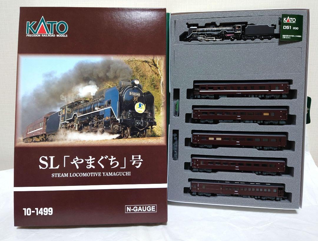 カトー SLやまぐち号セット Amazon.co.jp: KATO SLやまぐち号セット 特別企画 : おもちゃ