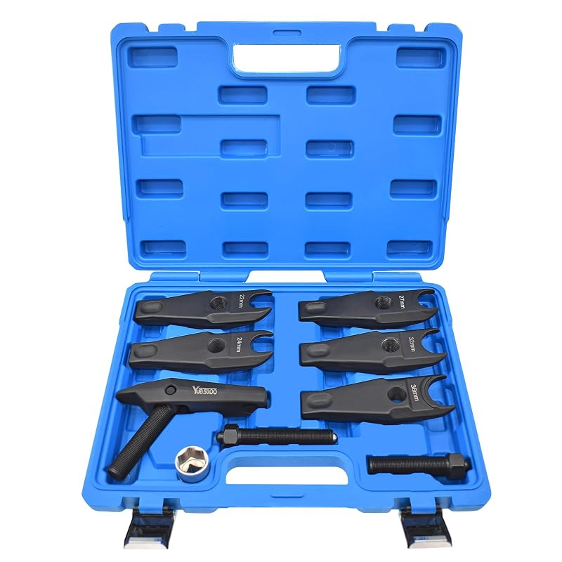 Kit com 9 peças para separar pivôs e terminais de direção Yuesstloo GJ-136, garfos de 22 a 36 mm